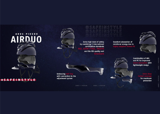 ABUS Pikeur AirDuo Helmets