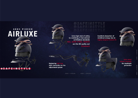 ABUS Pikeur AirLuxe Helmets