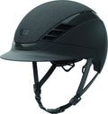 Sparkly black equestrian horse riding helmet