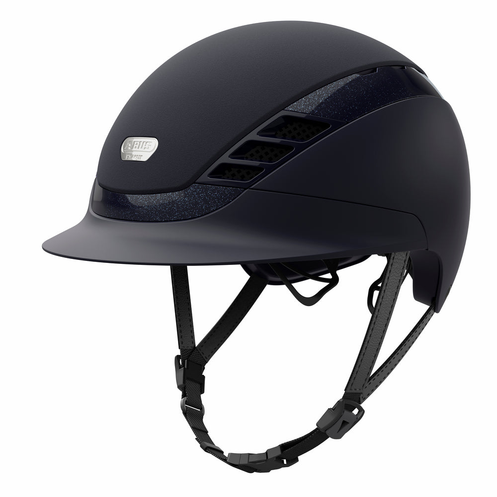 Navy Blue equestrian horse riding helmet 