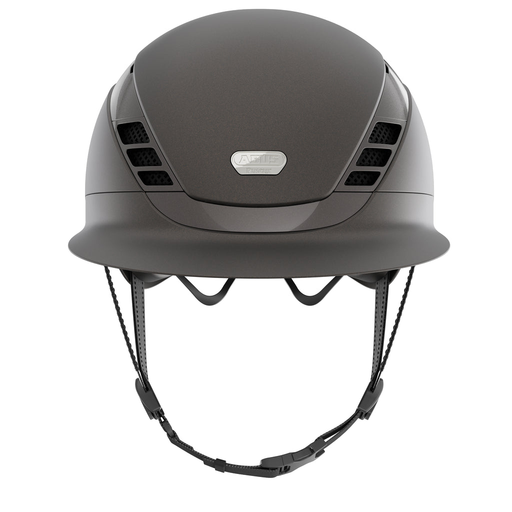 AirLuxe Pure *Limited Edition* Long Visor Riding Helmet - Matt Metallic Mocca