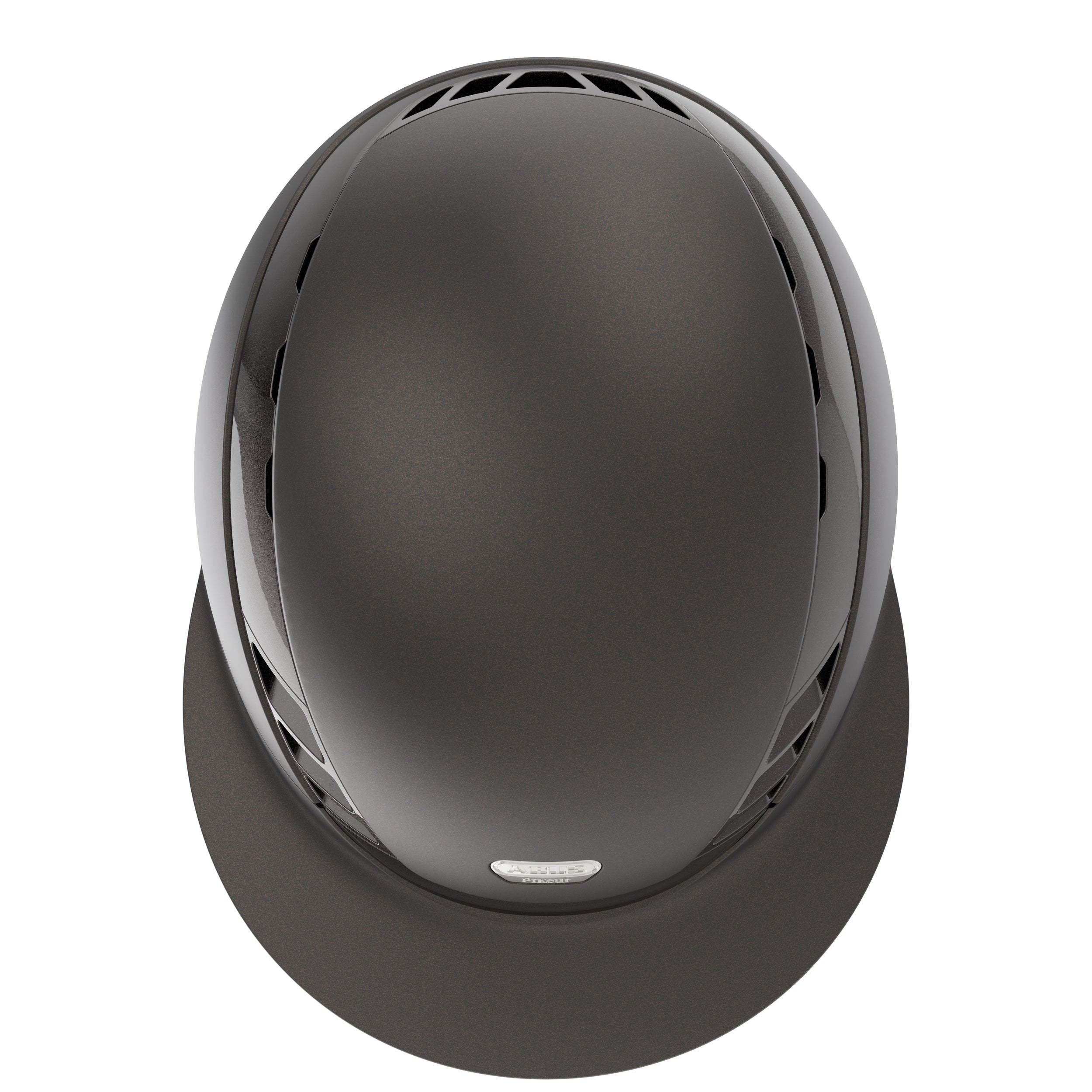 AirLuxe Pure *Limited Edition* Long Visor Riding Helmet - Matt Metallic Mocca