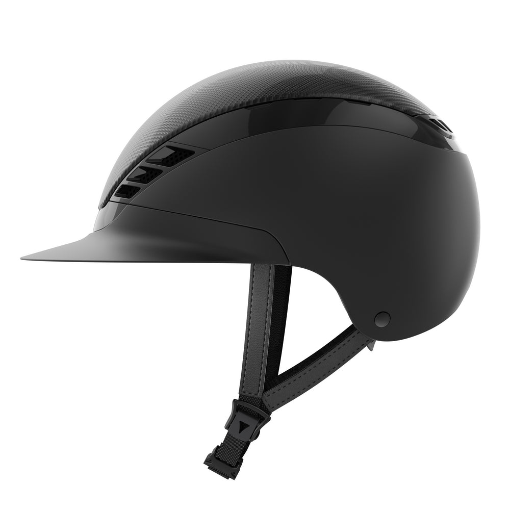AirLuxe Pure Carbon Style Long Visor Riding Helmet