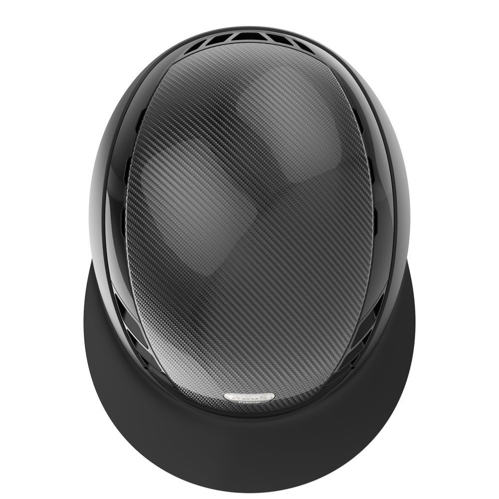AirLuxe Pure Carbon Style Long Visor Riding Helmet