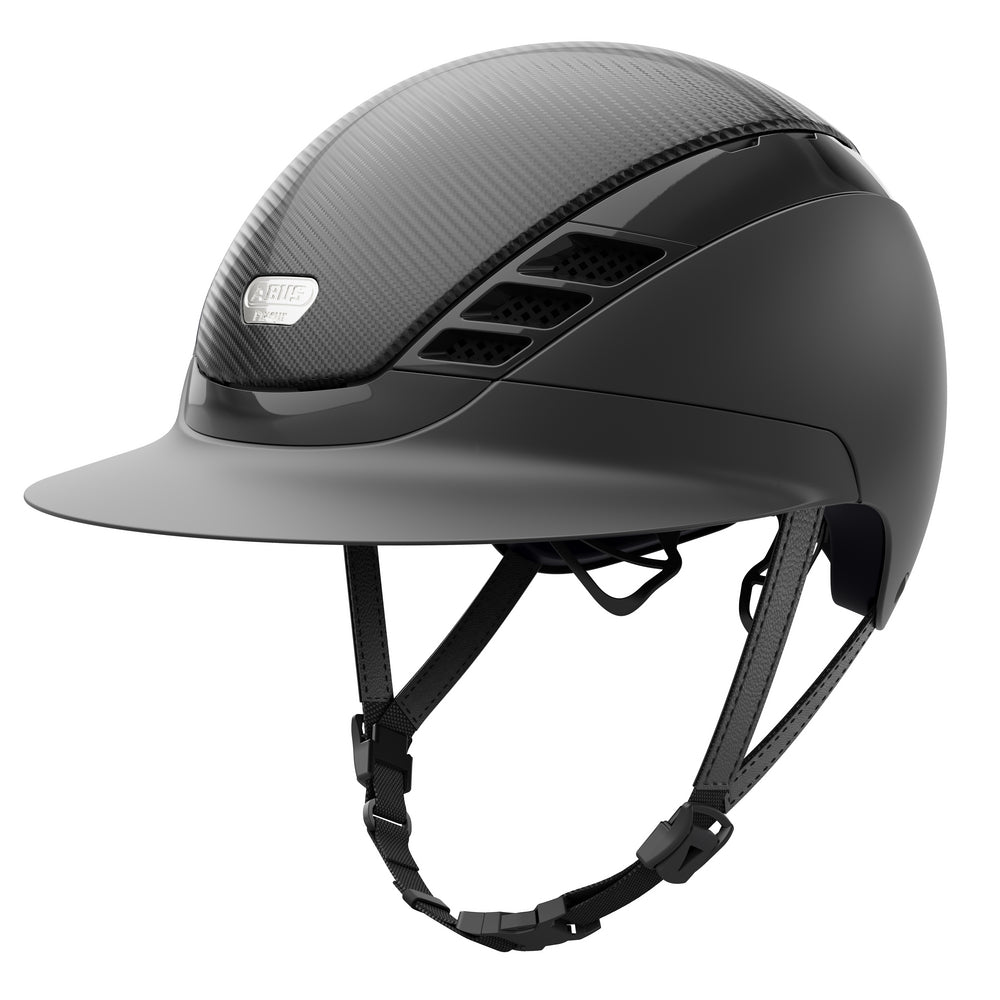 AirLuxe Pure Carbon Style Long Visor Riding Helmet